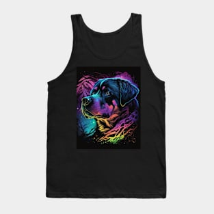 Vivid Rottweiler Tank Top